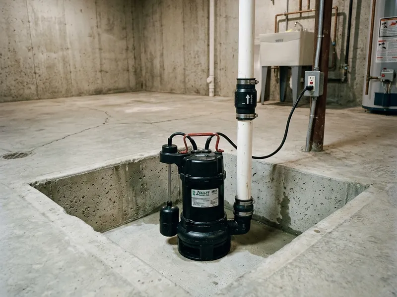 Sump Pump Installation Plumber in Moundridge, KS